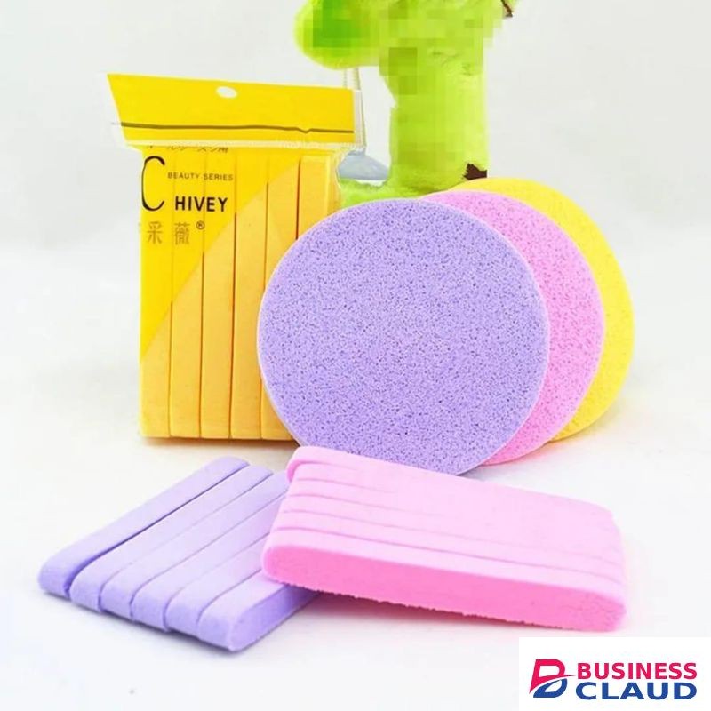 12pcs Face Compressed Clean Sponge Set – Gentle Makeup Removal & Deep Facial Cleansing Pads for Daily Skincare Routine