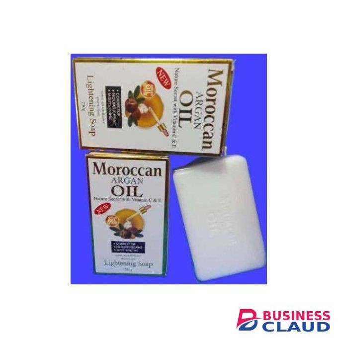Moroccan Argan Oil Nature's Secret With Vitamin C And E Lightening Soap For Moisturizing-250g