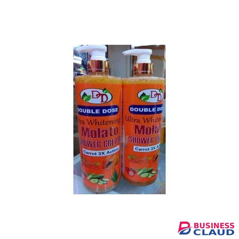 Molato Double Dose Carrot 3X Action Ultra Whitening Shower Cream