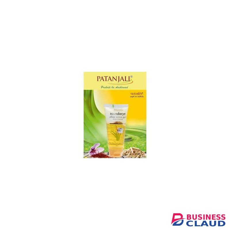 Pantajali Saundarya Aloe Vera Face Gel(Kesar And Chandan)150ml