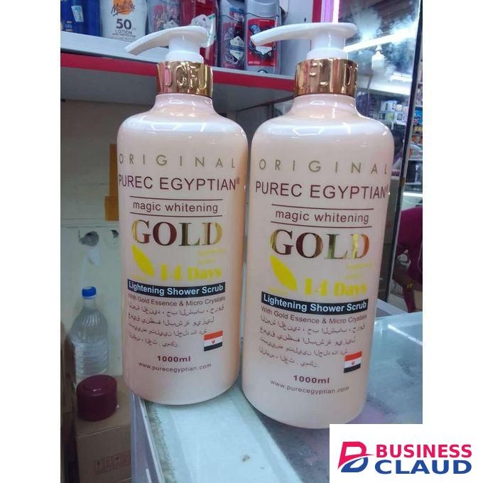 Purec Egyptian Gold Magic Whitening Shower Scrub