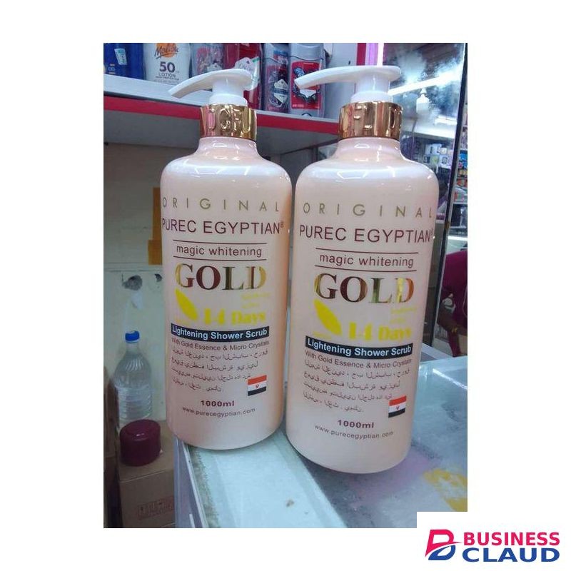 Purec Egyptian Gold Magic Whitening Shower Scrub