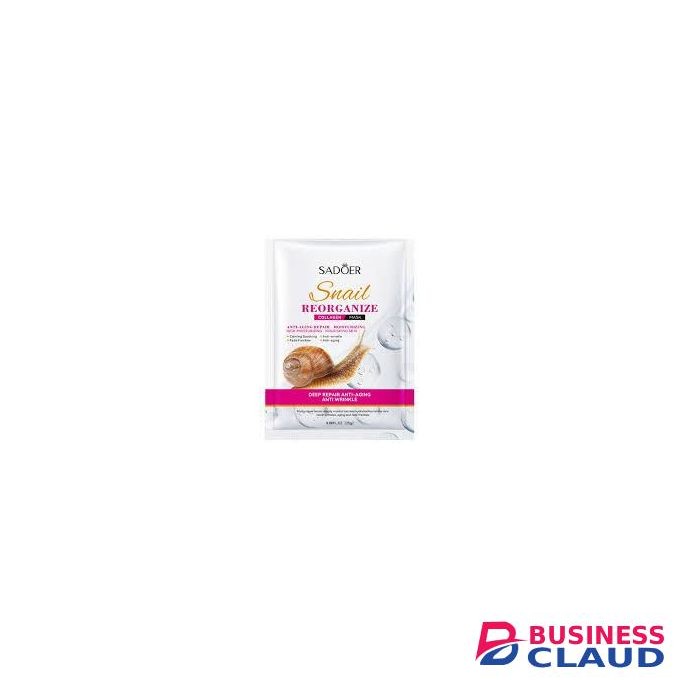 SADOER Snail Collagen Deep Cleansing Facial Sheet Mask- 6PCS