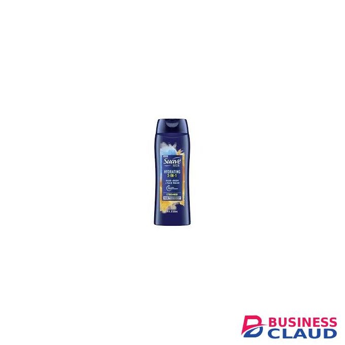 Suave Men Hydrating 3-in-1 Hair,Body and Face Wash