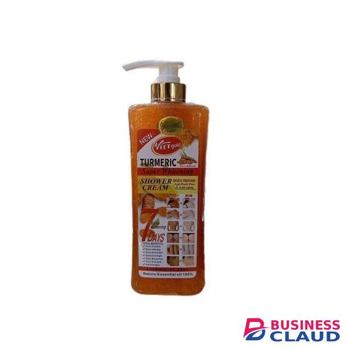VEET GOLD Turmeric Super Whitening Tumeric Shower Cream - 1000ml