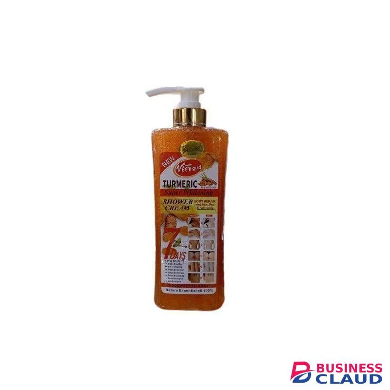 VEET GOLD Turmeric Super Whitening Tumeric Shower Cream - 1000ml