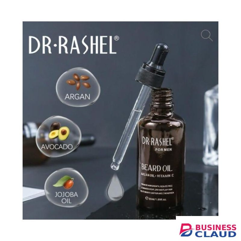 DR RASHEL Beard Oil With Argan Oil & Vitamin E – 50ml