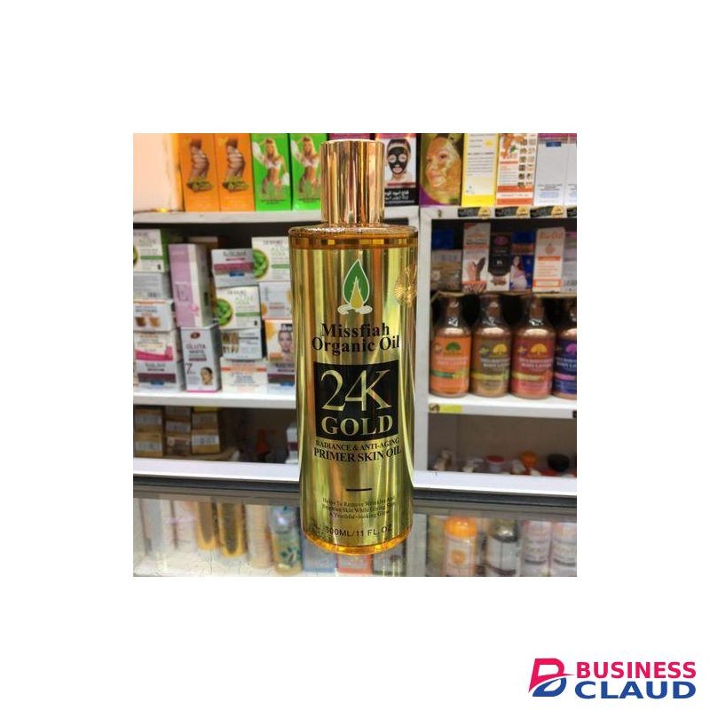 24k Missfiah Organic Oil Almond pure NATURE BODY OIL