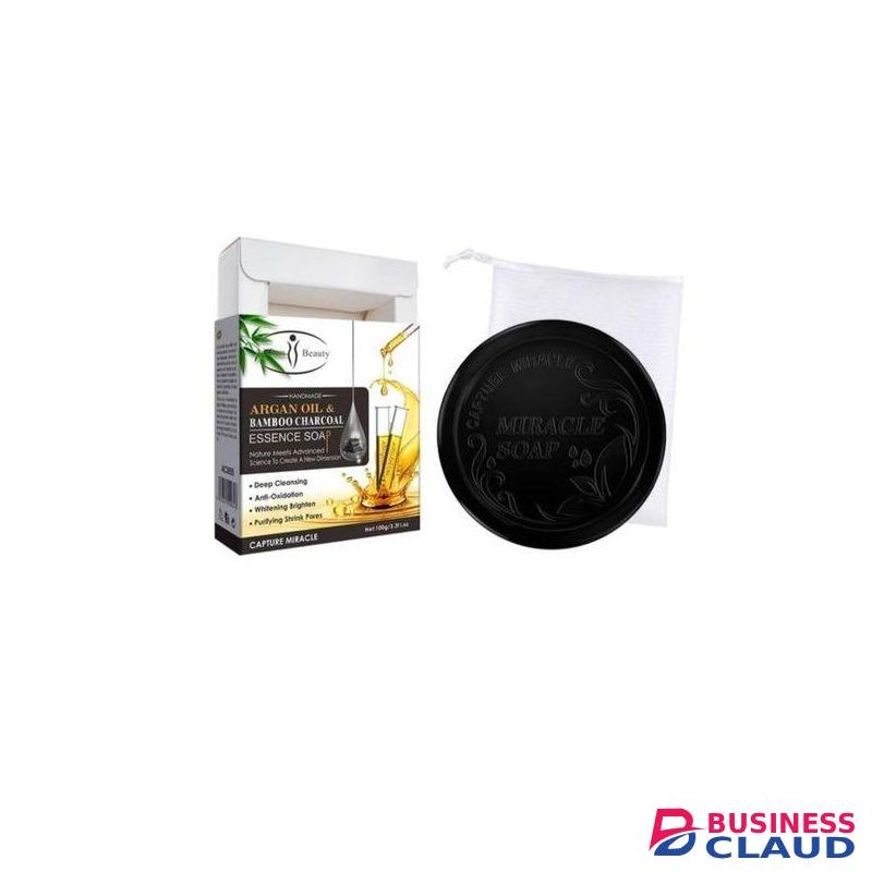 Aichun Beauty Argan Oil And Bamboo Charcoal Essence SOAP