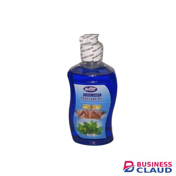Betta Massage & Aromatherapy Oil With Cool Mint Essential -300ml