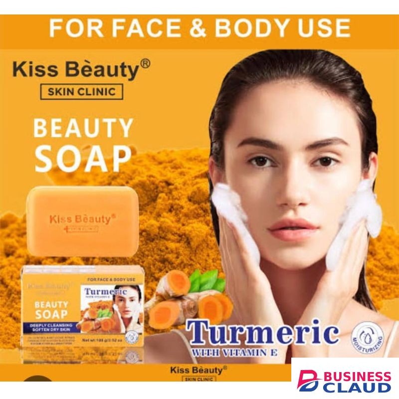 Kiss Beauty Turmeric Beauty Soap