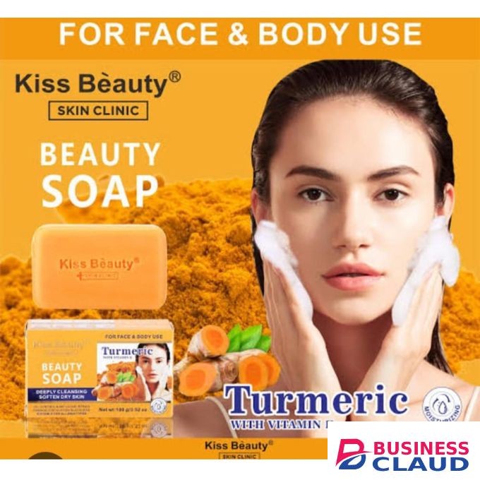 Kiss Beauty Turmeric Beauty Soap