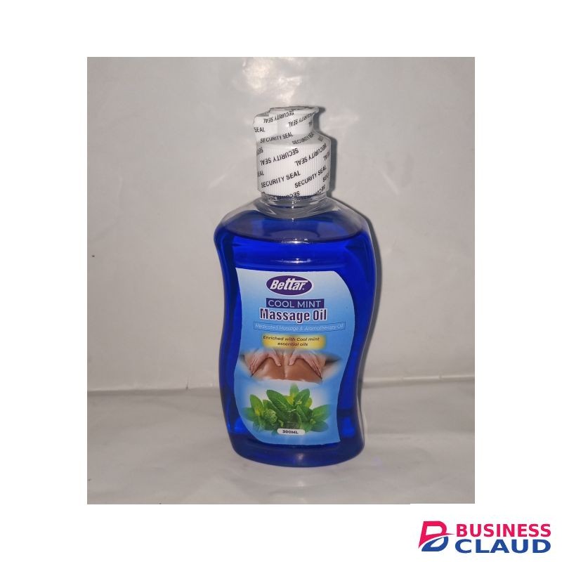 Betta Massage & Aromatherapy Oils With Cool Mint Oil - 300ml