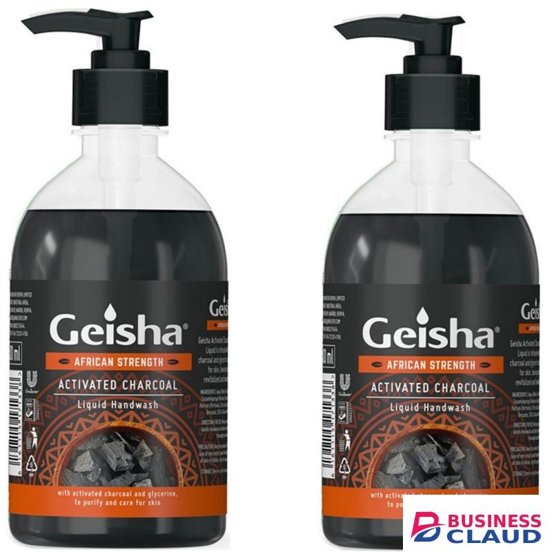 Bath Geisha Activated Charcoal Liquid Handwash
