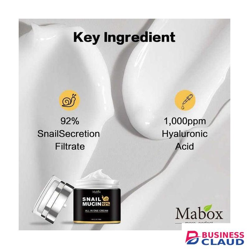 Mabox SNAIL MUCIN 92%ALL IN ONE CREAM