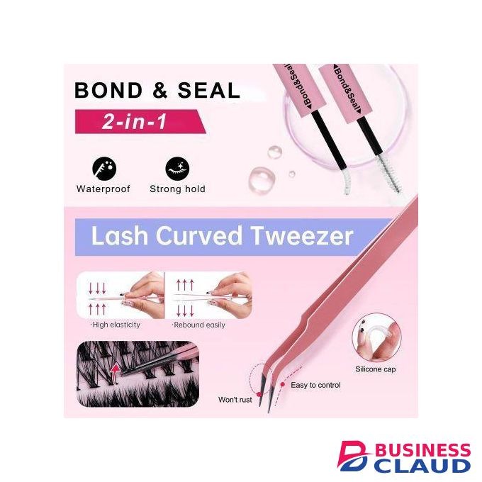Lash Clusters Eyelashes 320 Pcs volume Lash Clusters D curl Makeup at Home - DIY Eyelash Clusters Extension Kit (9-16MM) Mix