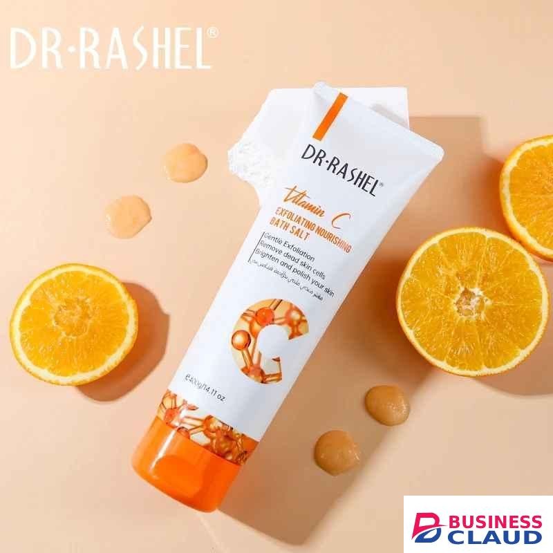 DR RASHEL Vitamin C Exfoliating & Nourishing Bath Salt Scrub