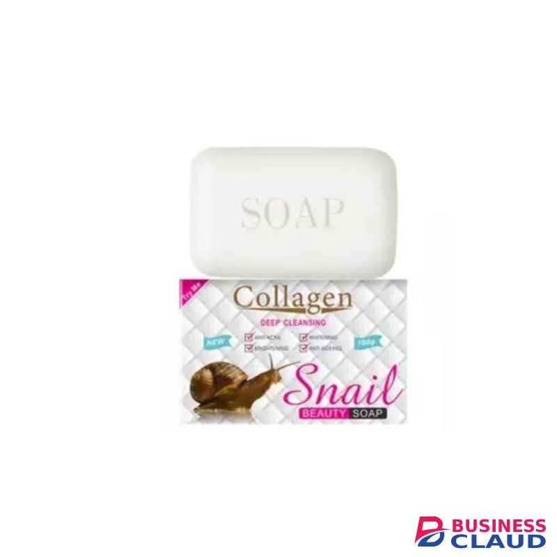 Collagen Deep Cleansing Snail Soap Whitening&Antiaging - 100g