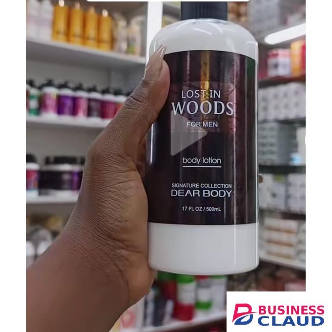 Dear Body Signature Collection Lost in Woods for Men 500ml Body Lotion