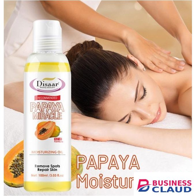 Disaar Papaya Miracle Whitening And Moisturizing Oil - 100ml