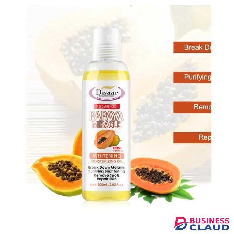 Disaar Papaya Miracle Whitening And Moisturizing Oil - 100ml