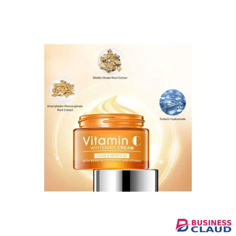 Disaar Vitamin C Whitening Face Cream With Glutathione Hyaluronic Acid