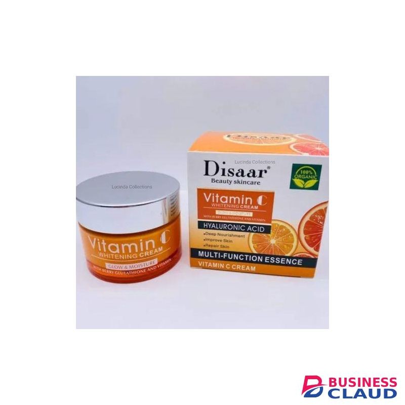 Disaar Vitamin C Whitening Face Cream With Glutathione Hyaluronic Acid