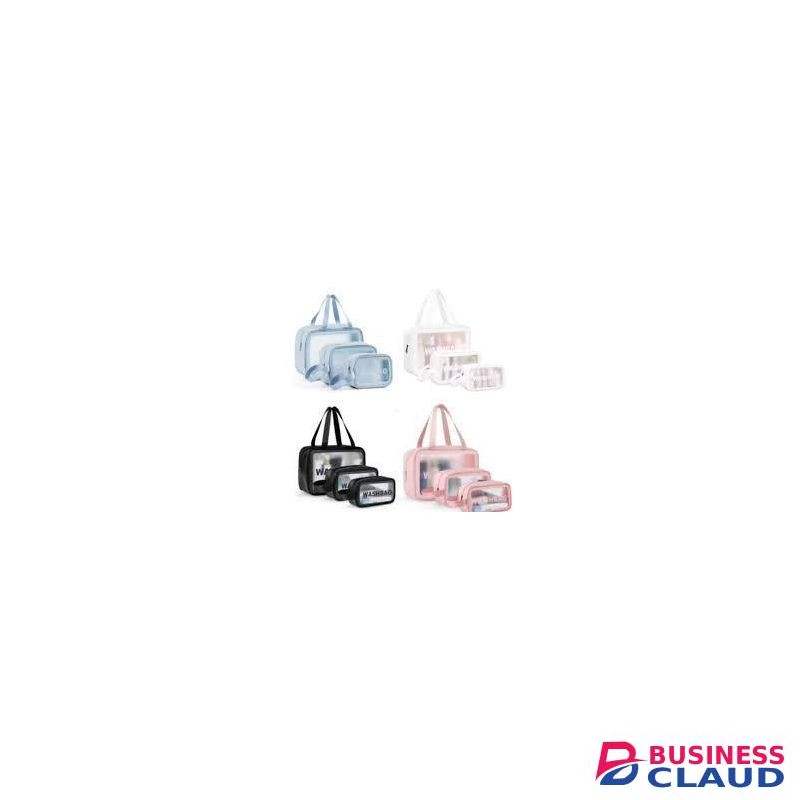 3 piece set Washbag Makeup/ Toiletry Cosmetic bag