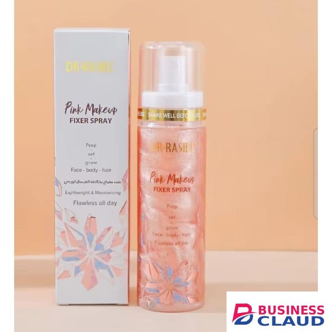 DR RASHEL Pink Makeup Fixer Spray – Long-Lasting Hydration & Hold