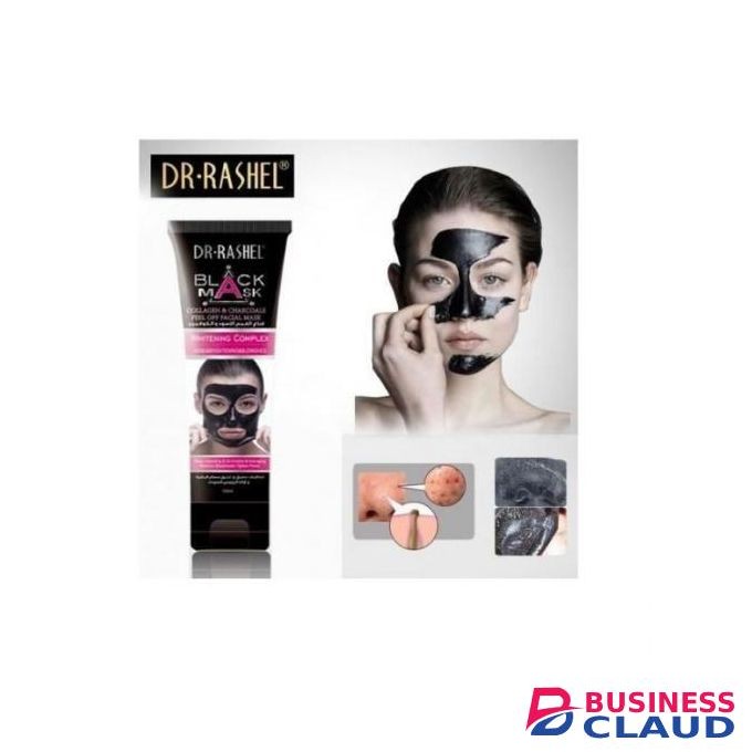 Dr. Rashel Black Mask With Collagen And Charcoal-Whitening Complex Facial Peel-Off Mask