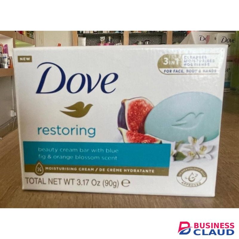 Dove Restoring Beauty Cream Soap Bar with Blue Fig & Orange Blossom 90g