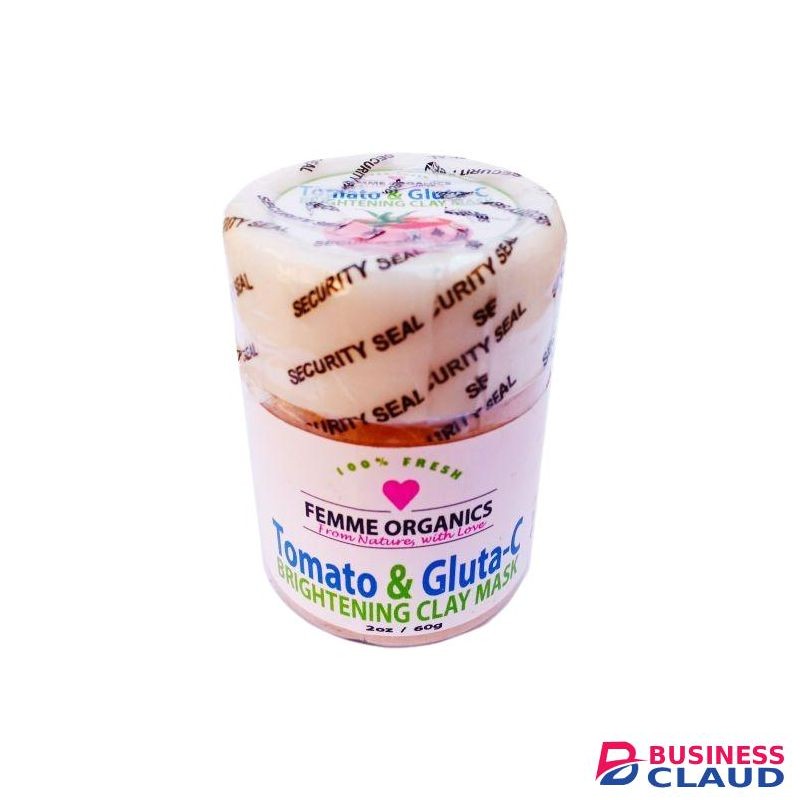 Femme Organics Tomato & Gluta-C Clay Mask