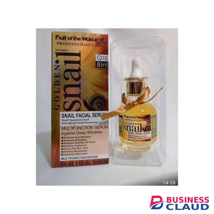 Fruit Of The Wokali Anti-aging Golden Snail Facial Serum