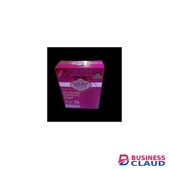 Gluta Fast Action Whitening And Anti Aging Berry Whitening Essential Soap