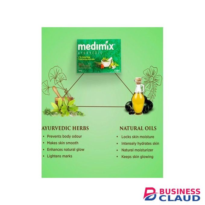 Medimix Ayurvedic 18 HERBS SOAP - FAST ACTING AYURVEDA