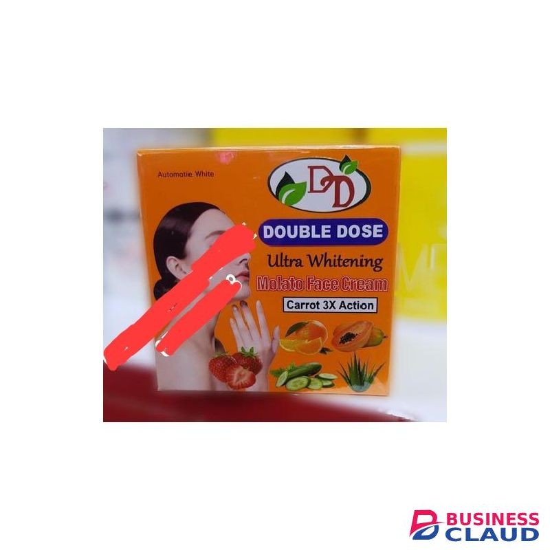 Molato Double Dose Ultra Whitening Face Cream Carrot 3x Action