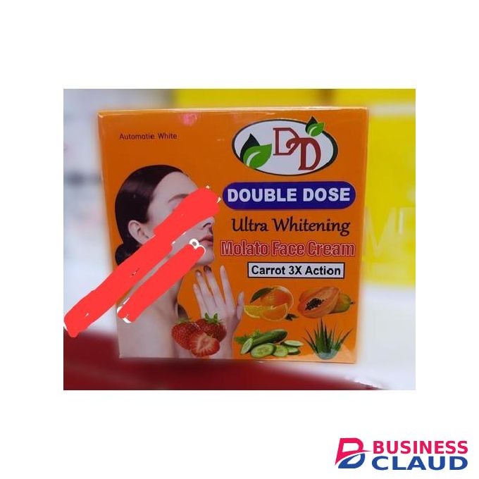 Molato Double Dose Ultra Whitening Face Cream Carrot 3x Action