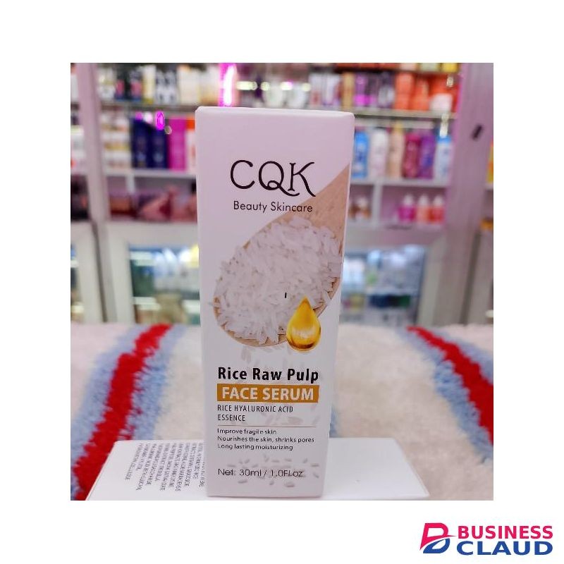 24k CQK Beauty Skincare Rice raw pulp Face Serum