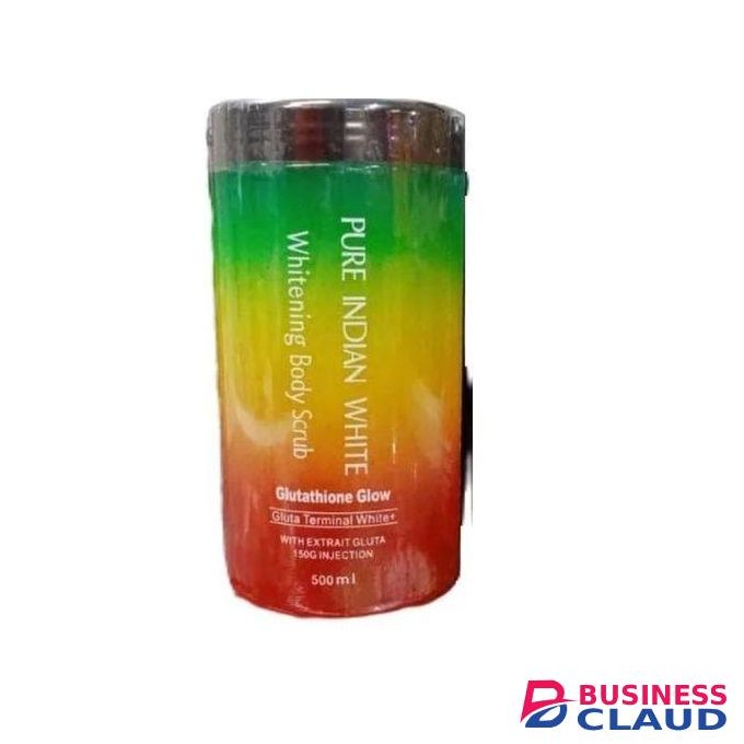 Pure Indian White Whitening Body Scrub 500ml