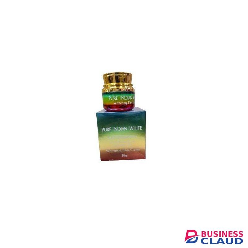 Pure Indian White Whitening Face Cream With Extra Gluta