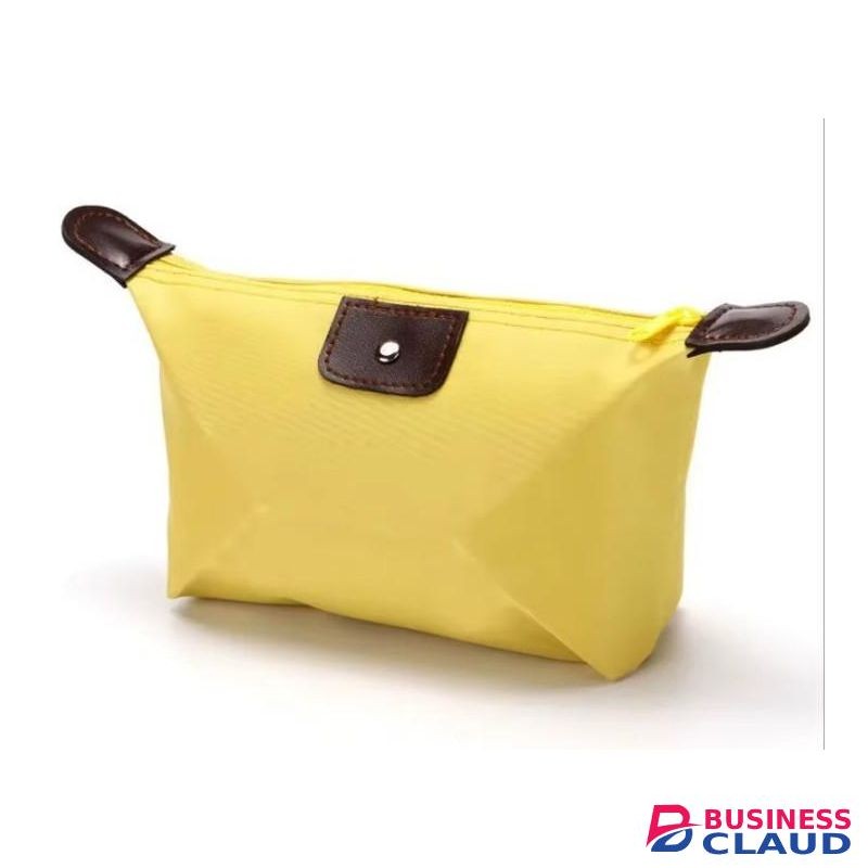 Cosmetic Bag for Make-Up, Toiletries - Yellow
