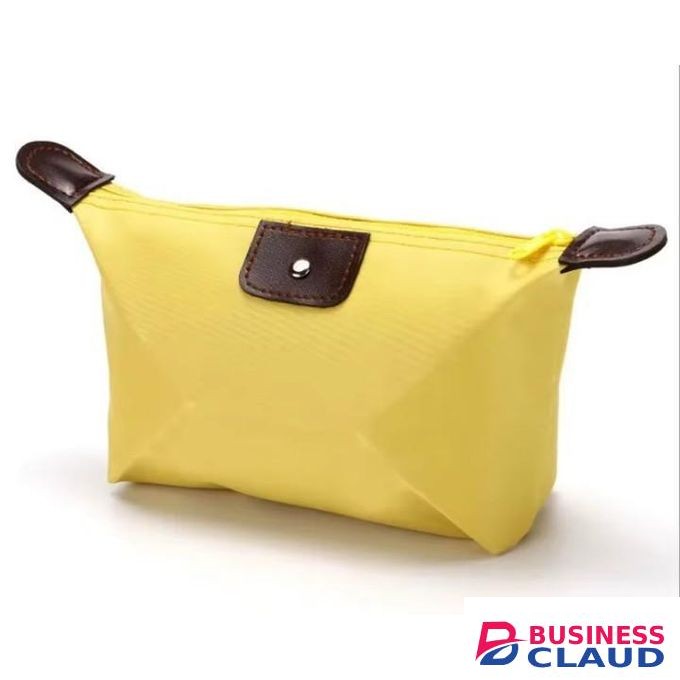 Cosmetic Bag for Make-Up, Toiletries - Yellow