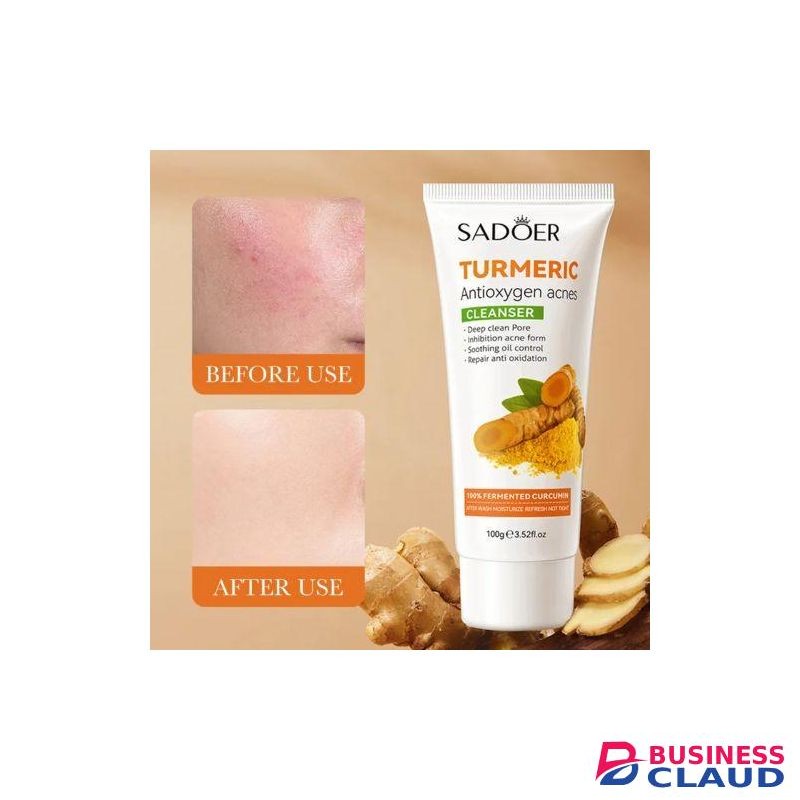SADOER Turmeric Antioxygen Acnes Cleanser 100g