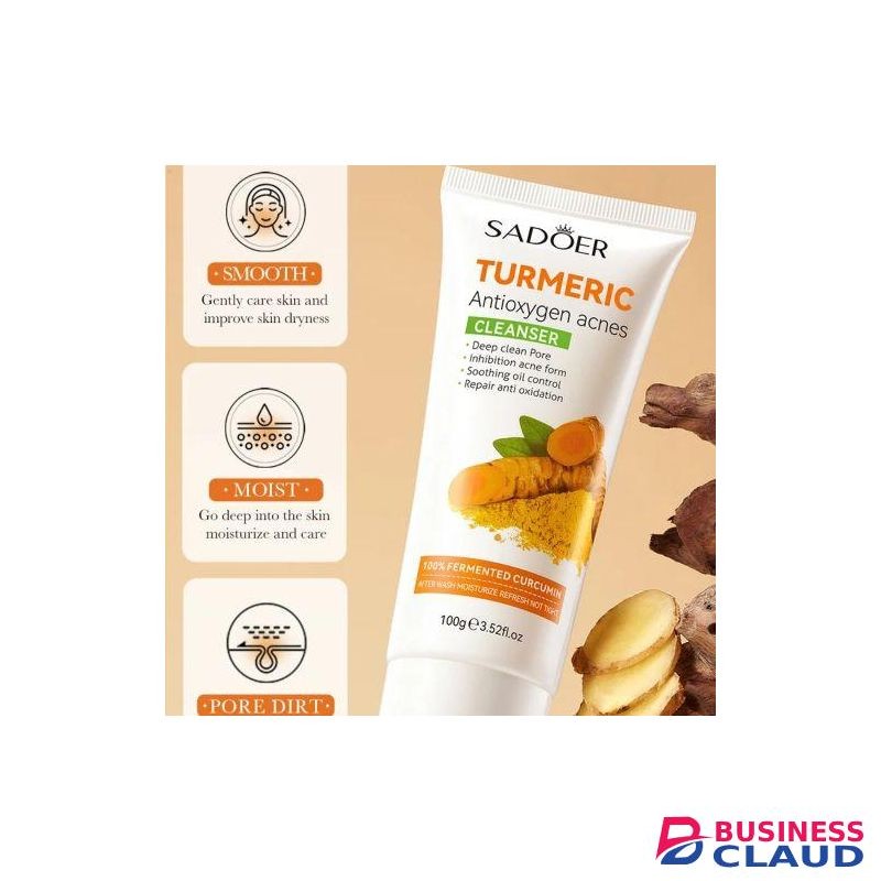 SADOER Turmeric Antioxygen Acnes Cleanser 100g