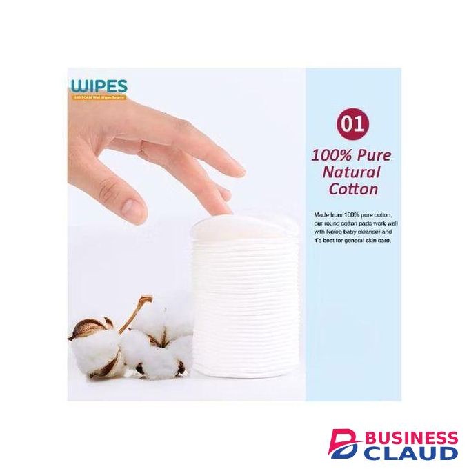 100pcs Makeup Remover Pads Emboss Cotton Wool Round Pads deep cleansing facial pads, silicone eye pads, branded round cotton pads, multi-layer makeup remover pads