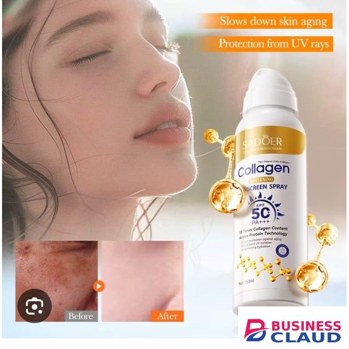 SADOER Collagen sunscreen spray