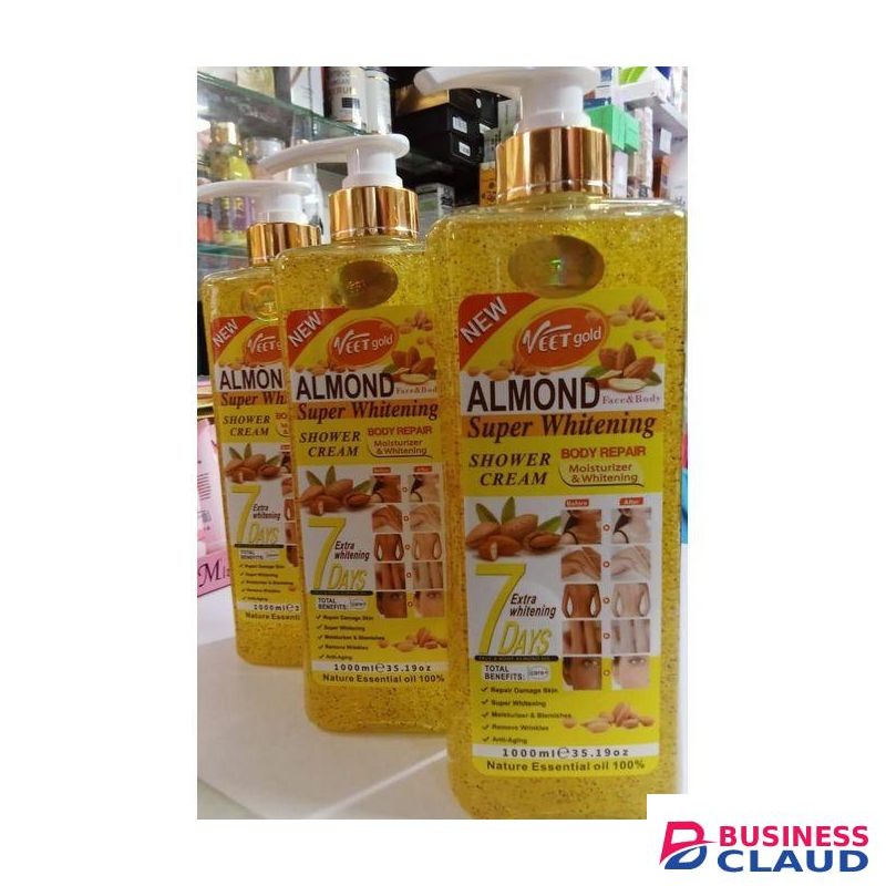 VEET GOLD ALMOND Face & Body Cream. Treats ACNE, Fades SCARS