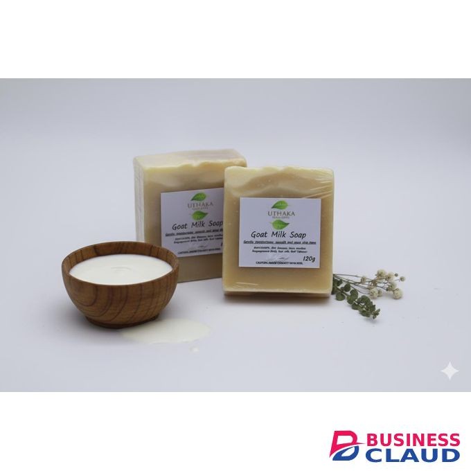 UTHAKA SKIN CARE Uthaka Goat Milk Soap – Gentle Hydration & Skin Softening Bar (120g)