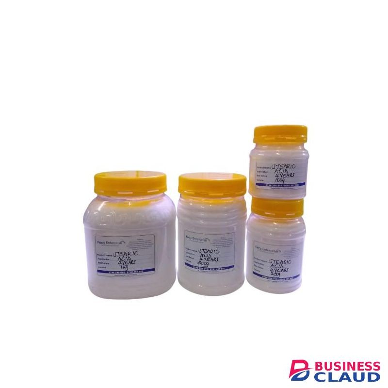 Stearic Acid – Premium Cosmetic Grade Thickener & Stabilizer for Lotions, Creams & Soaps