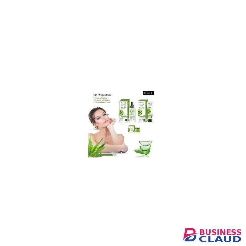 DR RASHEL Aloe Vera 3 IN 1 Combo(Face Serum,Cleanser & Cream)
